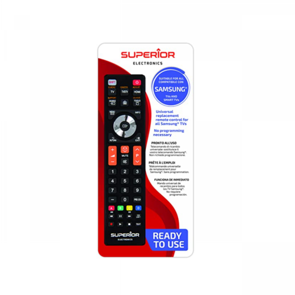 Superior Electronics - Universal Samsung remote control ready for use - SUPTRB008